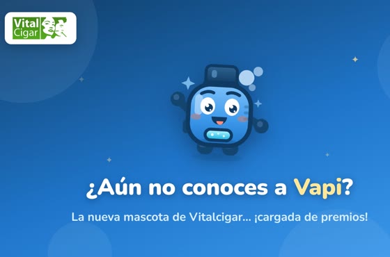 ¡Encuentra a Vapi! La nueva mascota de Vitalcigar reparte premios cada día