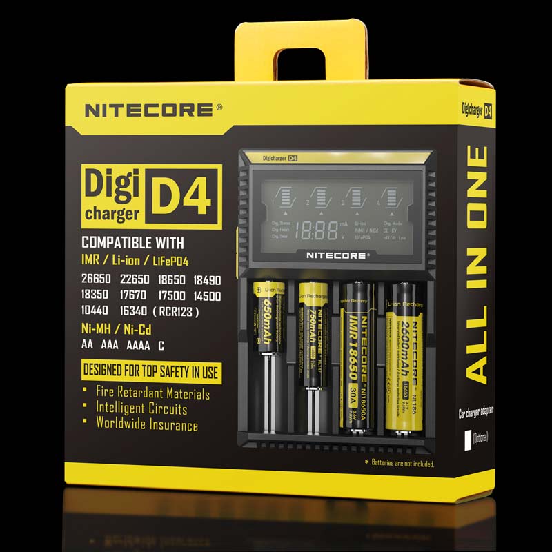 Cargador Nitecore D4