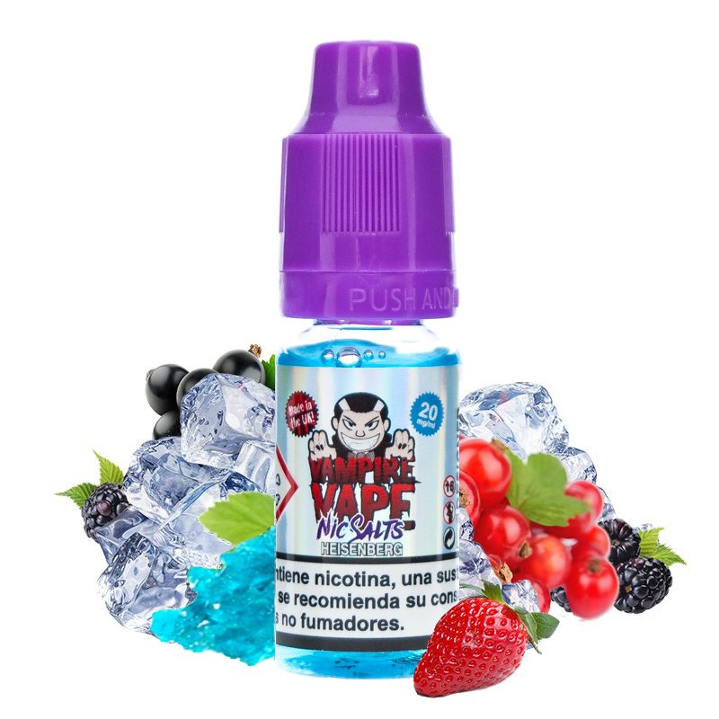 vampire vape heisenberg nic salts - vampire vape