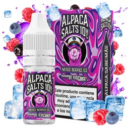alpaca salts mixed berries ice