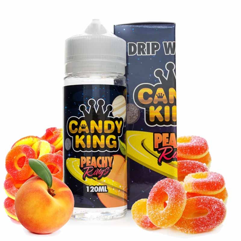 candy king peachy rings - candy king