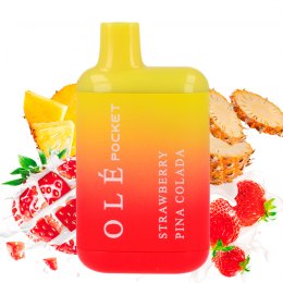 bud vape olé pocket pod desechable strawberry piña colada 800puffs - bud vape olé pocket