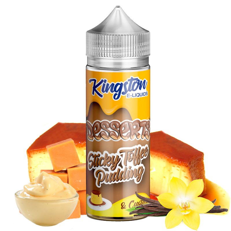 kingston e-liquids sticky toffee