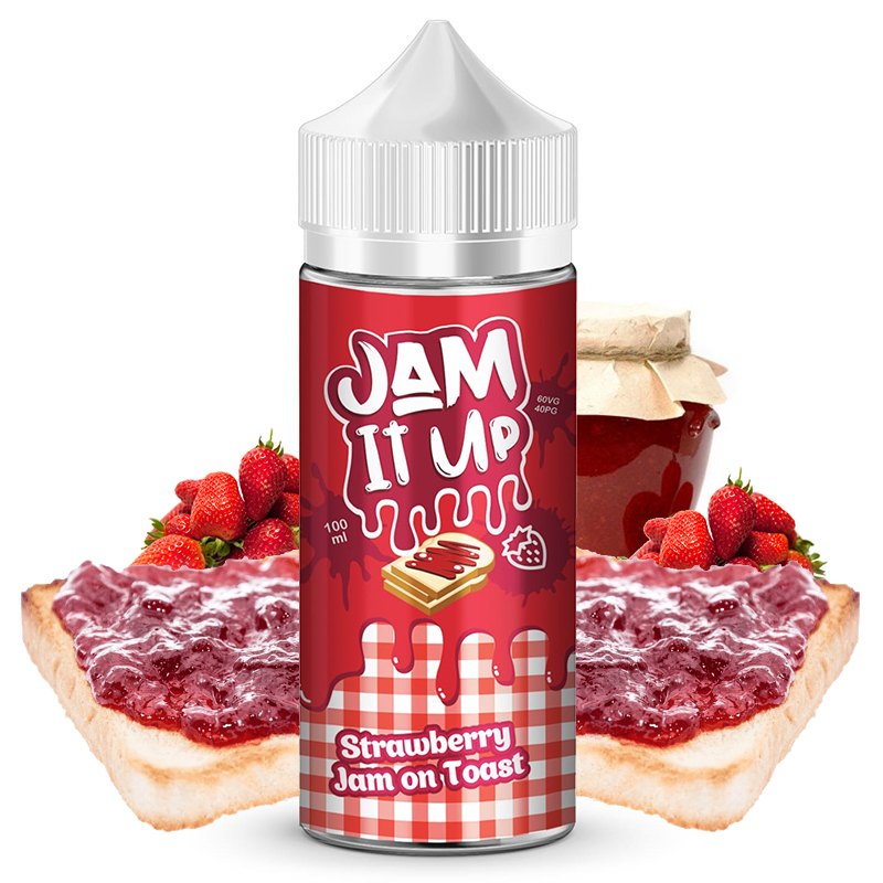 jam it up strawberry jam on toast