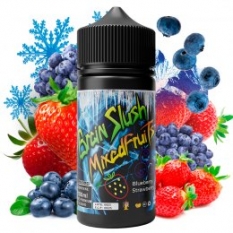 Blueberry Strawberry 100ml - Brain Slush Mixed Fruits