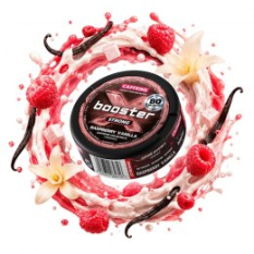 Bolsa de cafeína Raspberry Vanilla 80mg - X-Booster