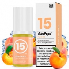 No.15 Peach Ice 10ml - 313 Nic Salts by Airscream
