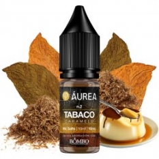 Nº2 Tabaco Caramelo 10ml - Áurea Nic Salts