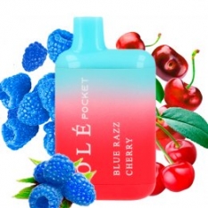 Pod desechable Blue Razz Cherry 800puffs - Bud Vape Olé Pocket