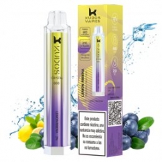 Pod desechable Lemon Ribena 600puffs - Kudos Vapes Crystal