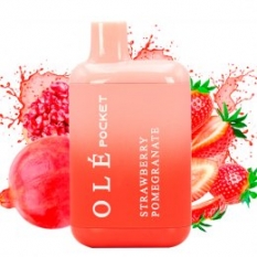 Pod desechable Strawberry Pomegranate 800puffs - Bud Vape Olé Pocket