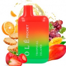 Pod desechable Tropical Island 800puffs - Bud Vape Olé Pocket
