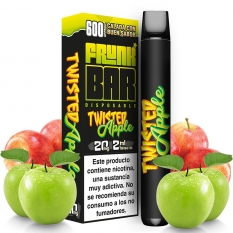Pod desechable Twisted Apple 600puffs - Frunk Bar