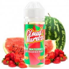 Sour Watermelon Strawberry 100ml - Cloud Nurdz