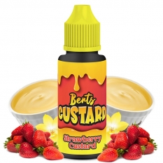 Strawberry Custard 100ml - Berts Custard by Kingston E-liquids