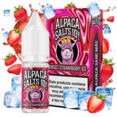 Sweet Strawberry Ice 10ml - Alpaca Nic Salts