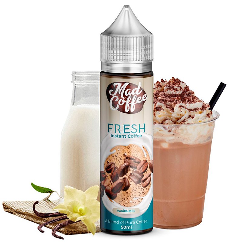 mad coffee vanilla milk
