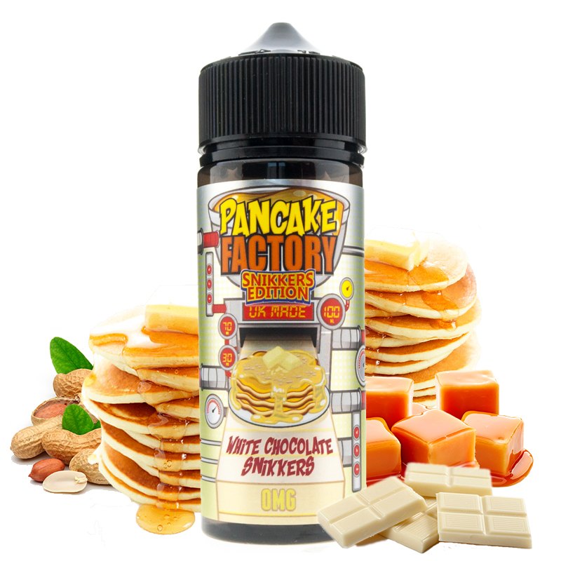 pancake factory white chocolate snikkers